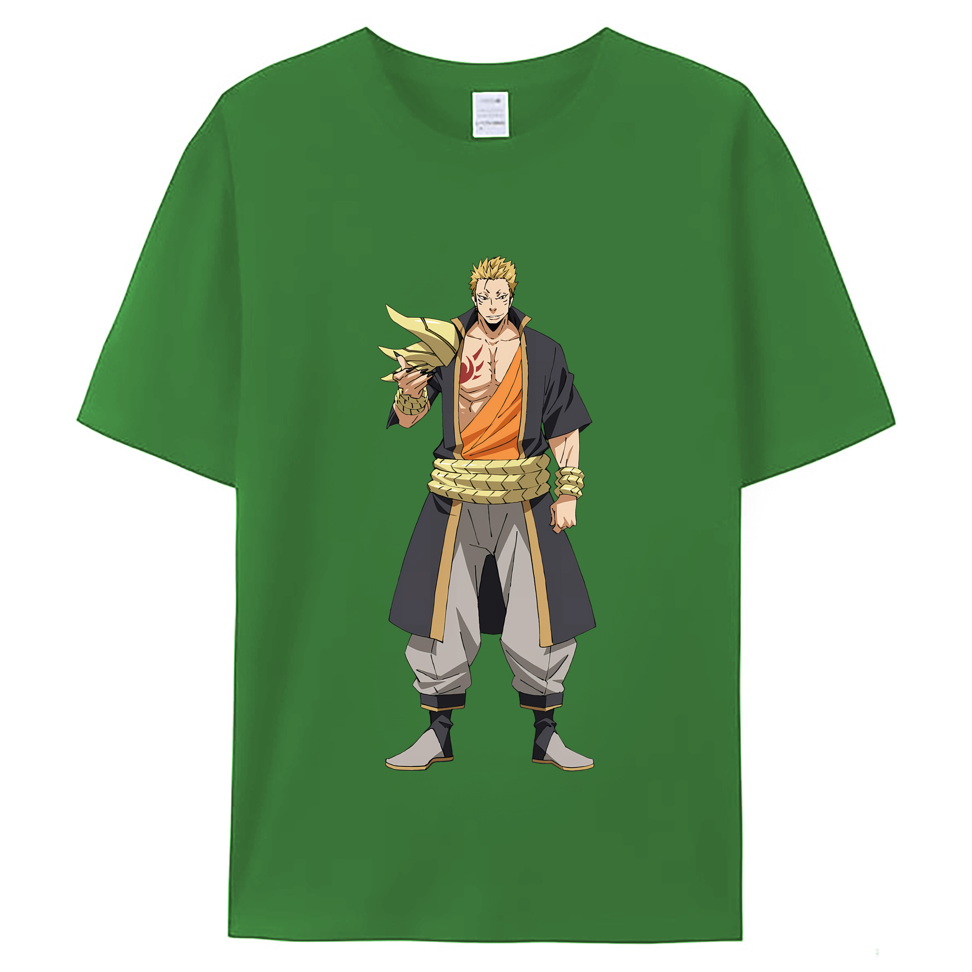 （画像用） 転スラ Regarding Reincarnated to Slime レディースカジュアルプリントTシャツ（綿100％）
